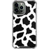 Cow Print iPhone 15 Pro Max Clear Case